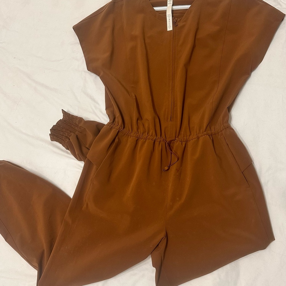 Lululemon Athletica Rich Brown Jumpsuit